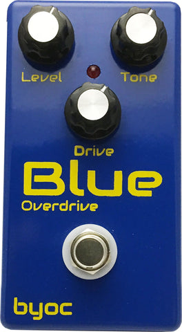 blue distortion pedal