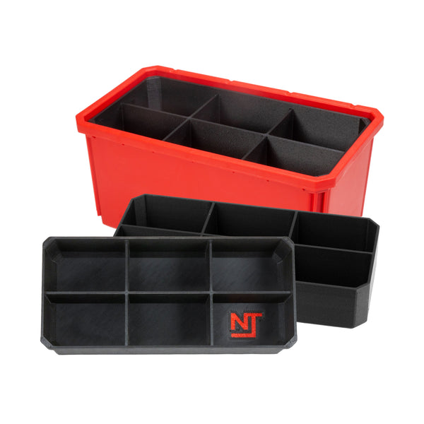 Stackable Spare Parts Storage Organizer Plastic Tool Boxes and