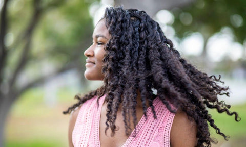 twist out hairstyle scalp treatment