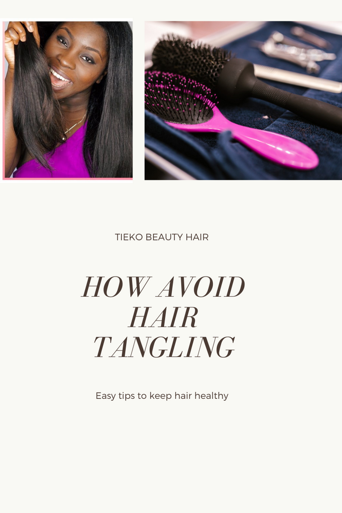 Easy tips to stop hair extensions from tangling Tieko Beauty