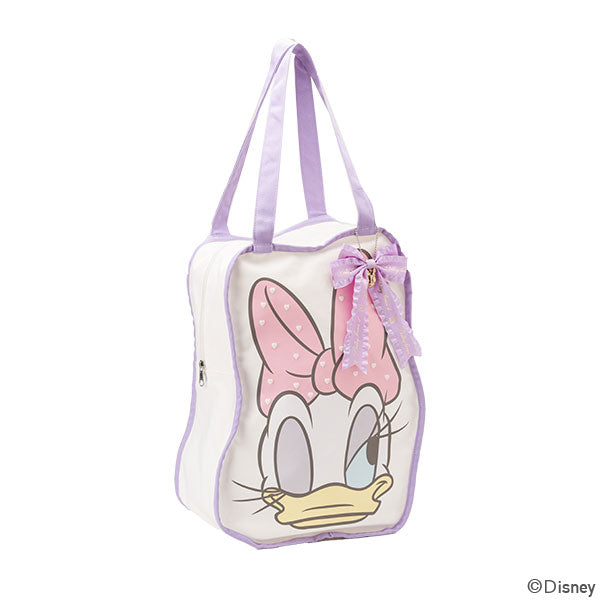 【LS】【海外発送不可】【Disney Daisy Duck】ダイカットトートバッグ