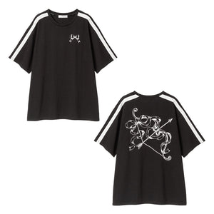 リボンアローバックプリントビッグTシャツ