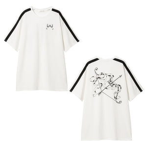 リボンアローバックプリントビッグTシャツ