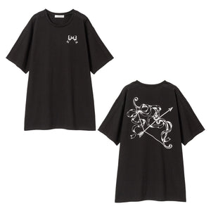 リボンアローバックプリントビッグTシャツ