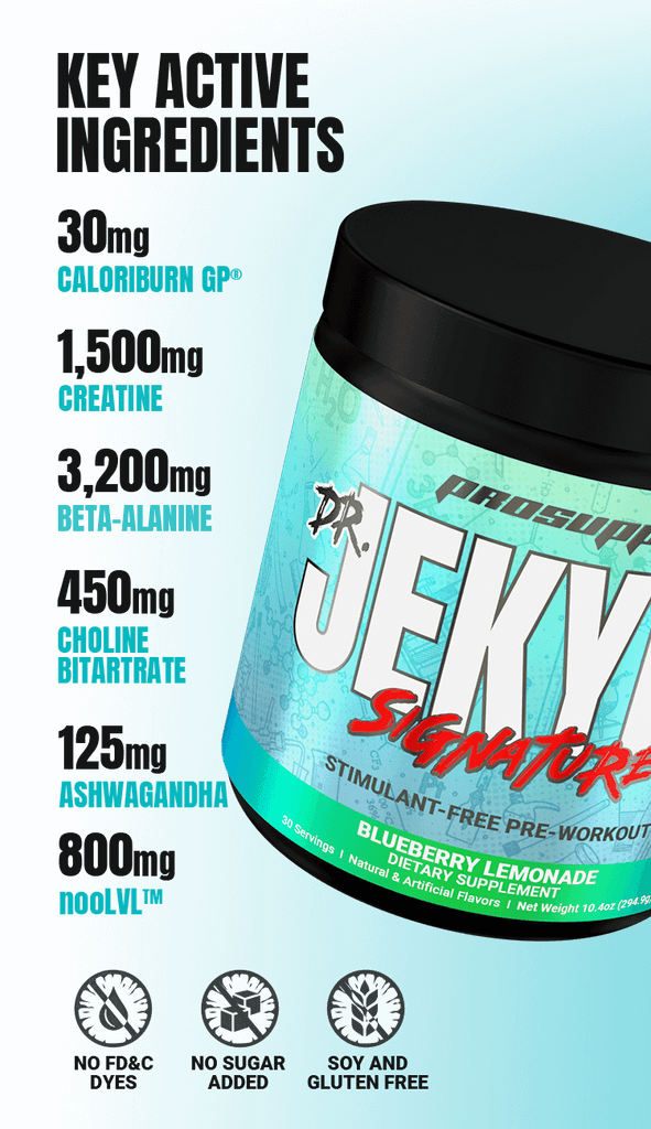 Dr. Jekyll Signature Key Active Ingredients