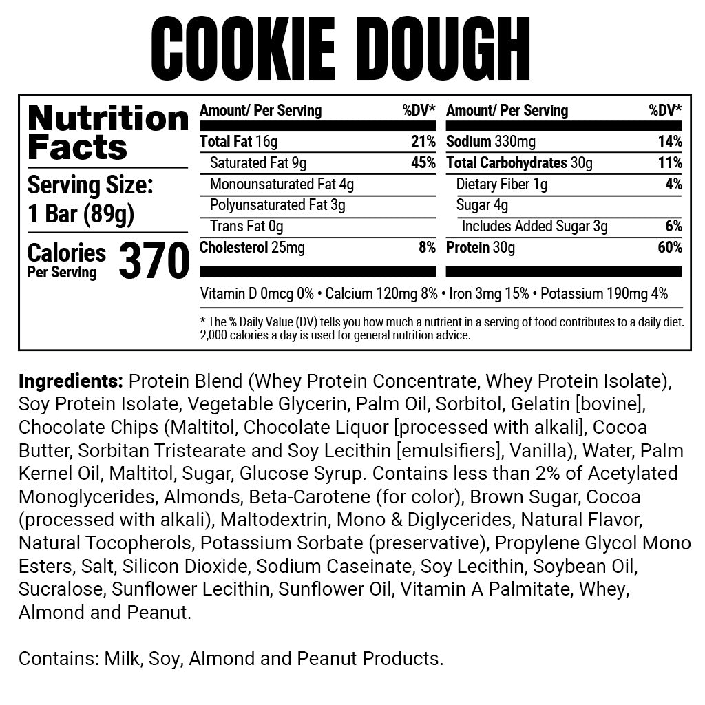 mybar NFP Cookie Dough