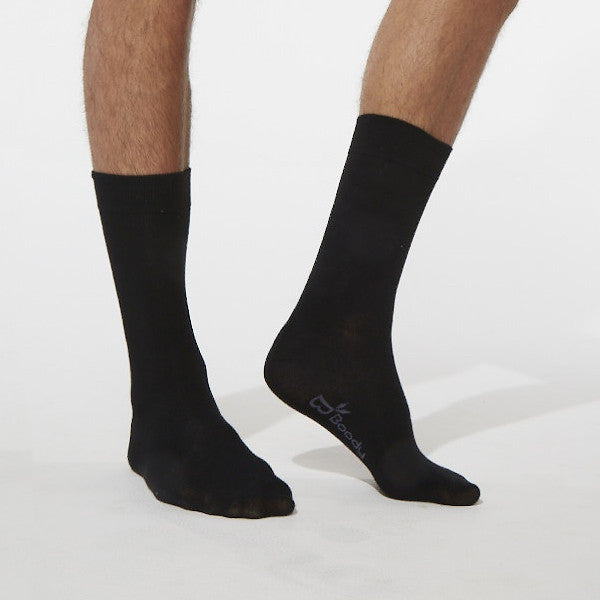 Boody Basic - Mens Black Business Socks 