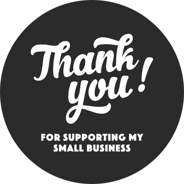 Thank you for supporting my small business | Glamour Colour | Sticker ...