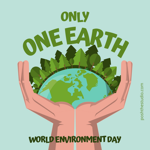 #OnlyOneEarth World Environment Day eco-friendly brands in India Posh The Studio 2022 best gift shopping websites in India