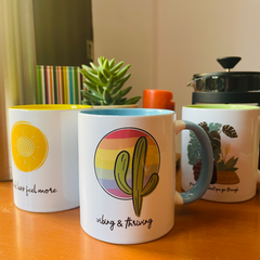 pastel coloured coffee mugs made in india by posh the studio