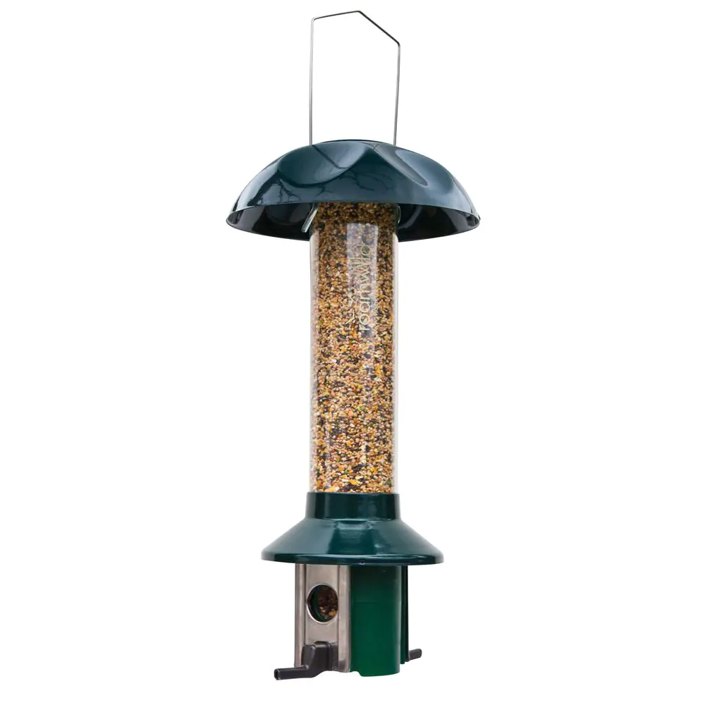 Metal Pest Off Squirrel Proof Mixed Seed and Sunflower Bird Feeder