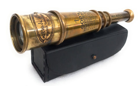 path of god spyglass telescope religious bible quote engraved spyglass