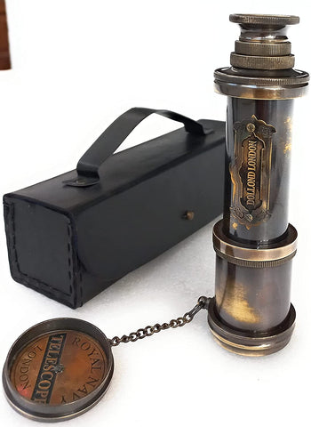 aladean's antique telescope and pirate spyglass gifts