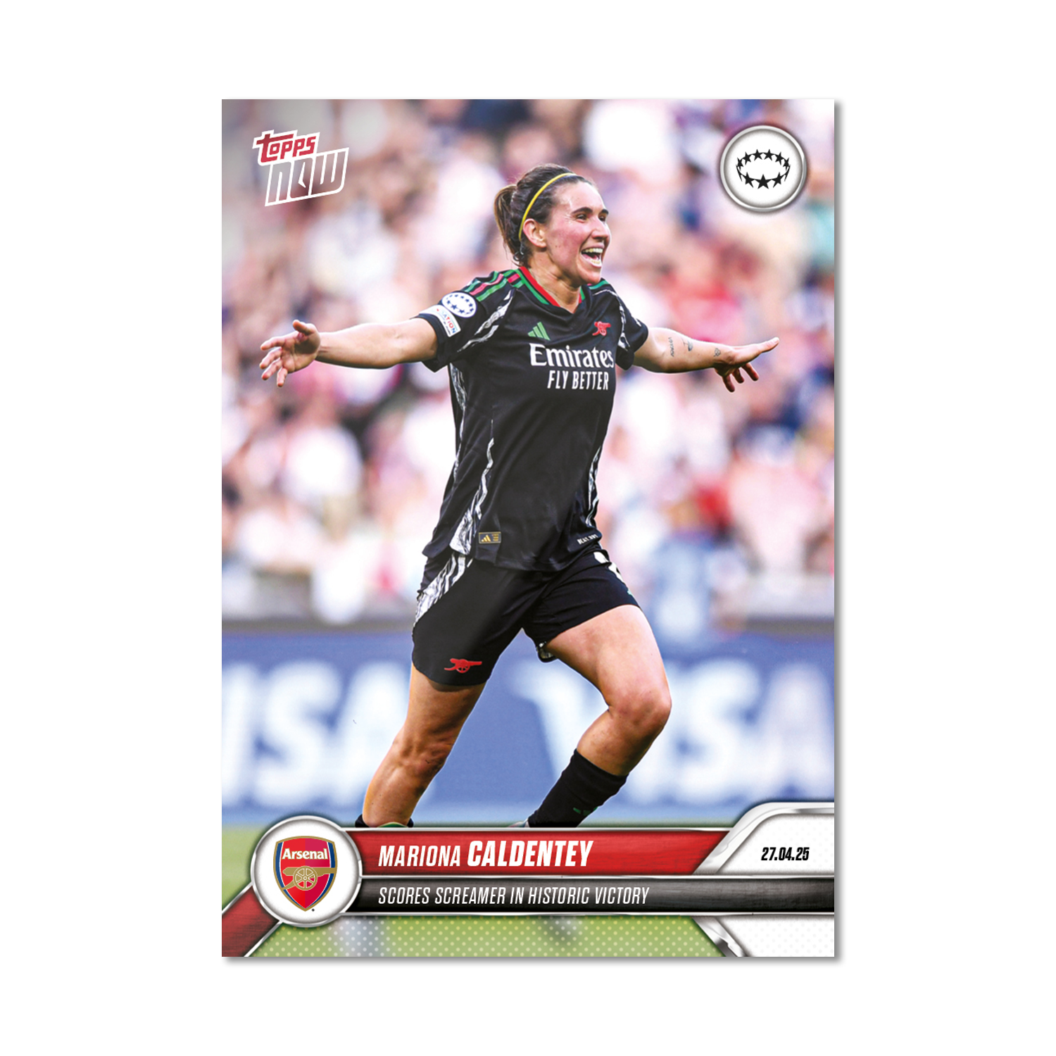 Mariona Caldentey - 2024-25 UWCL Topps NOW® - Card 25