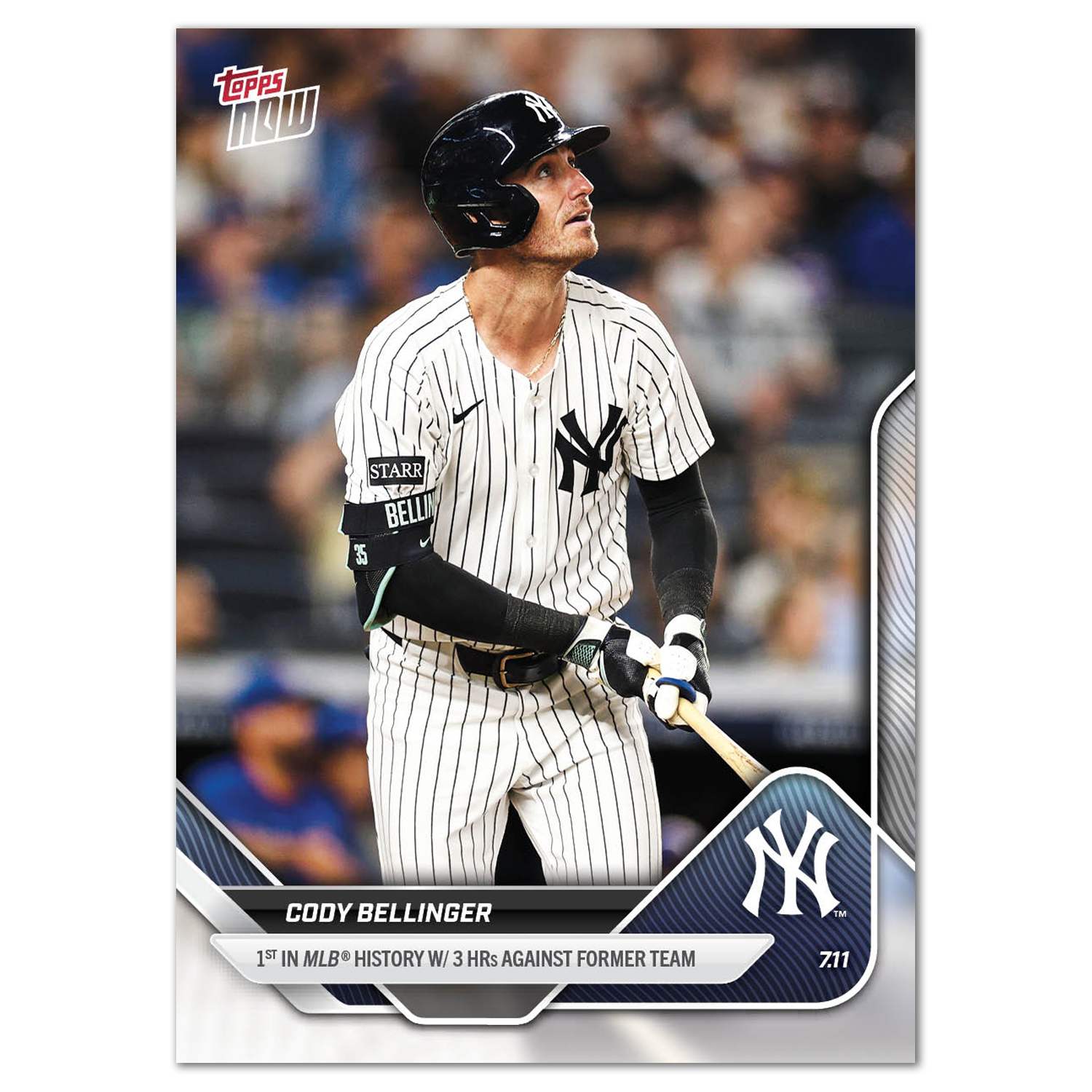 Cody Bellinger - 2025 MLB Topps NOW® - Card 412