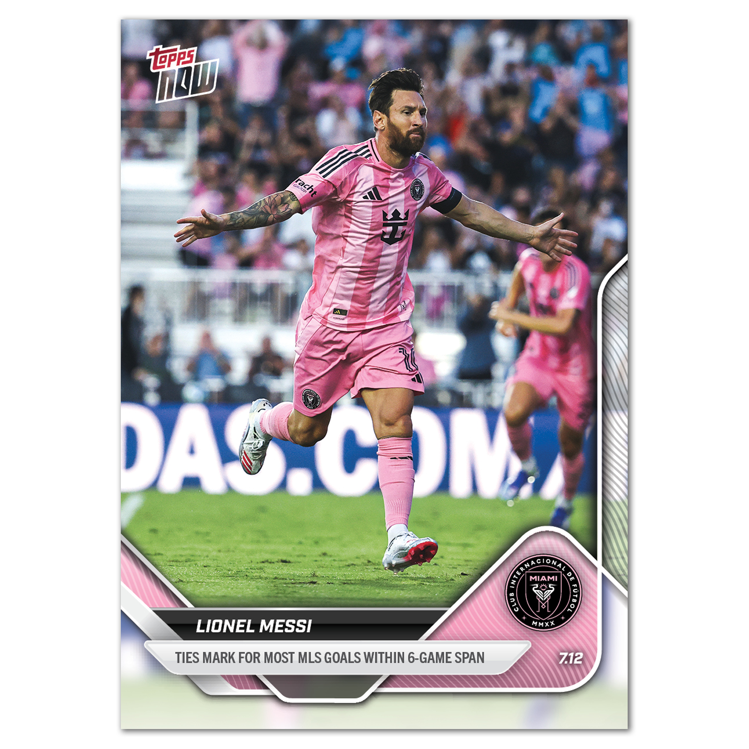 Lionel Messi - 2025 MLS Topps NOW® - Card 63