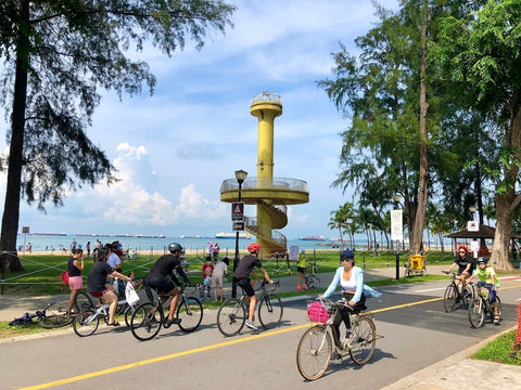 Cycling at East Coast Park. Photo by Soo Hin Yeoh.