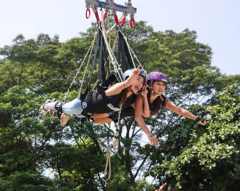 Giant Swing by AJ Hackett at Sentosa. Photo by Skypark Sentosa by AJ Hackett.