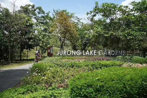 Jurong Lake Gardens sign. Photo by Andrew Tan.