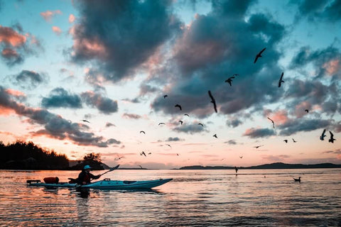 Kayaking at ECP. Photo by Ladyfern Photos.