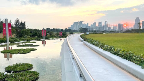 Keppel Marina East Desalination Plant. Photo by Andrew via Google Images.