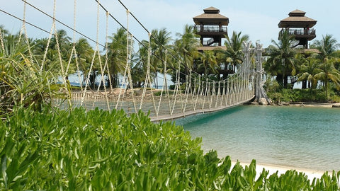 Palawan Beach on Sentosa Island. Photo by Sentosa.com.sg