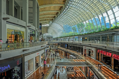 The Shoppes at Marina Bay Sands. Photo by Choo Yut Shing.