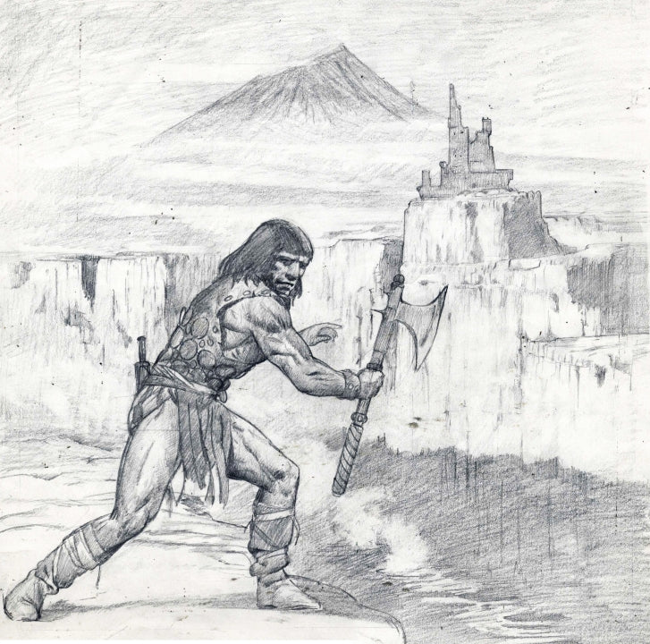 Conan the Unconquered prelim – Les Edwards