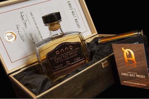  Kent's first whisky in a beautiful presentation box set