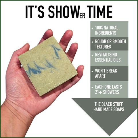 NATURAL HANDMADE SOAPS FOR MEN