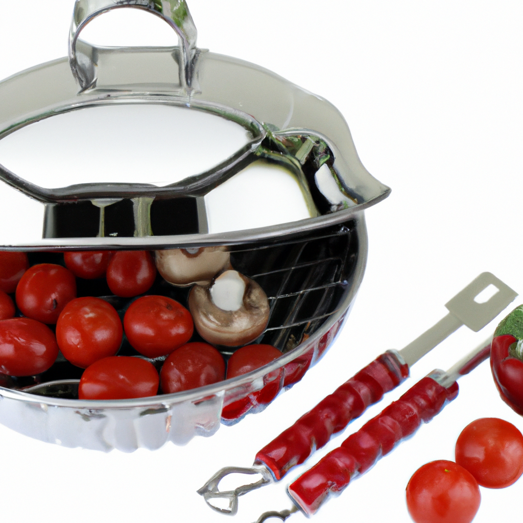 What are the best ways to use round BBQ grilling baskets for veggies and fish?