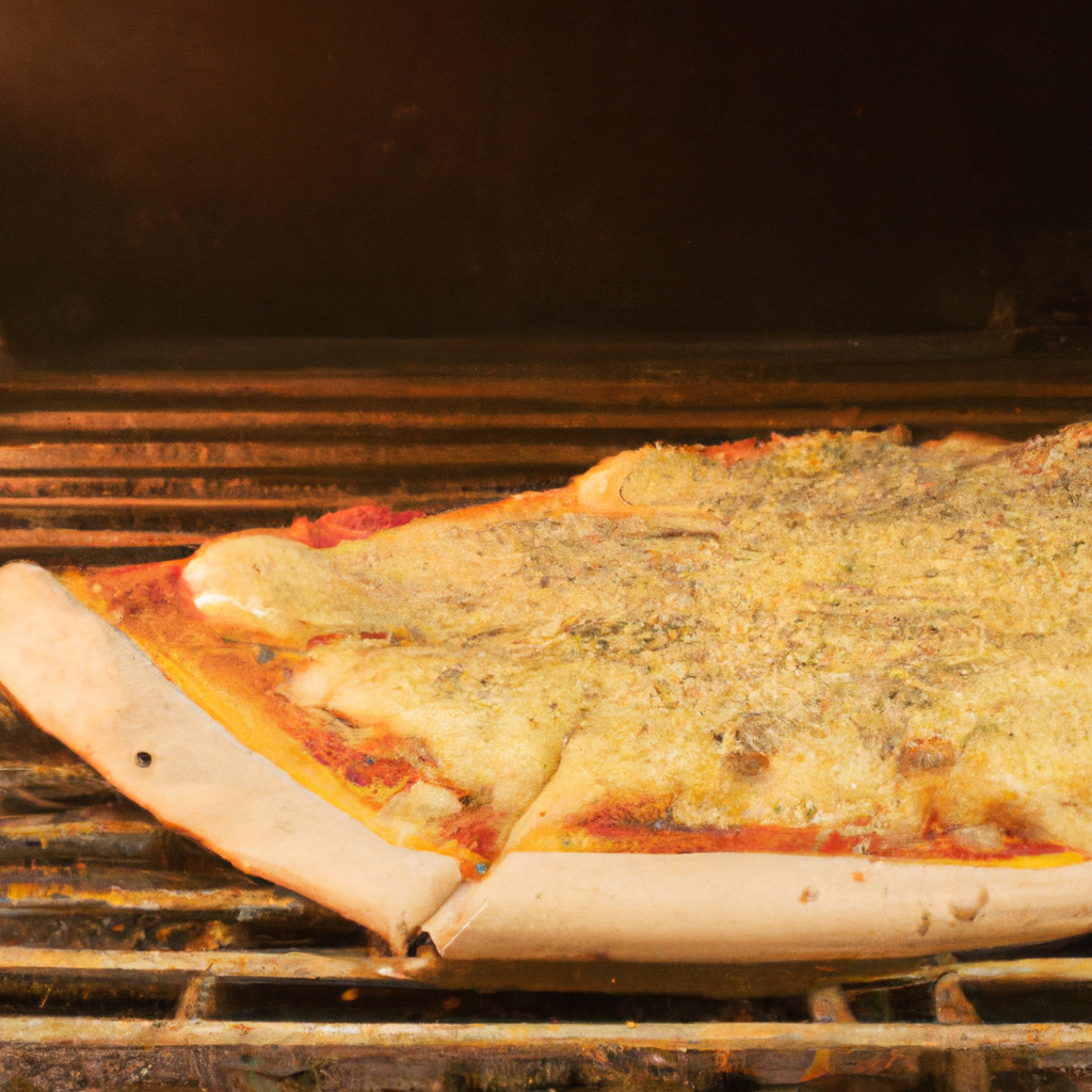 What are the advantages of grilling pizza instead of baking it?