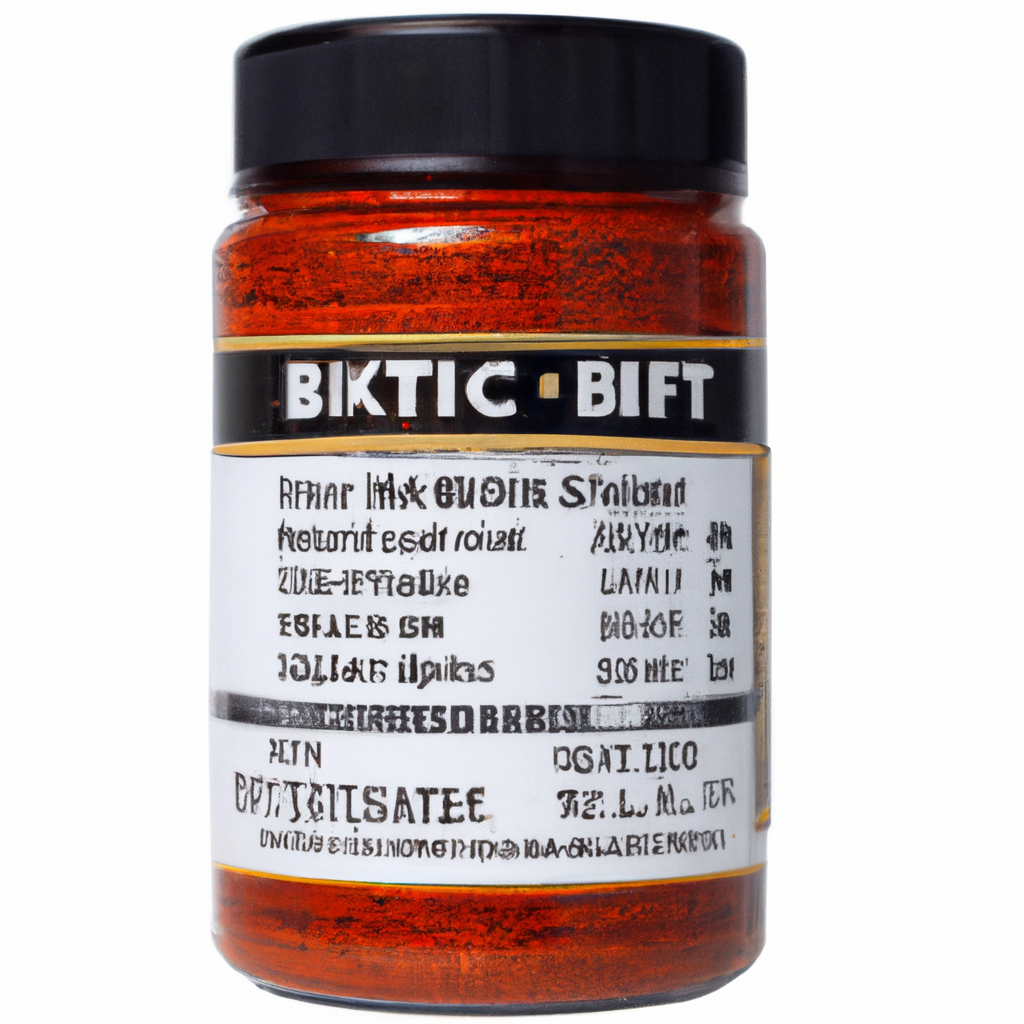 What are the ingredients in KC Butt Spice 12.25 oz?