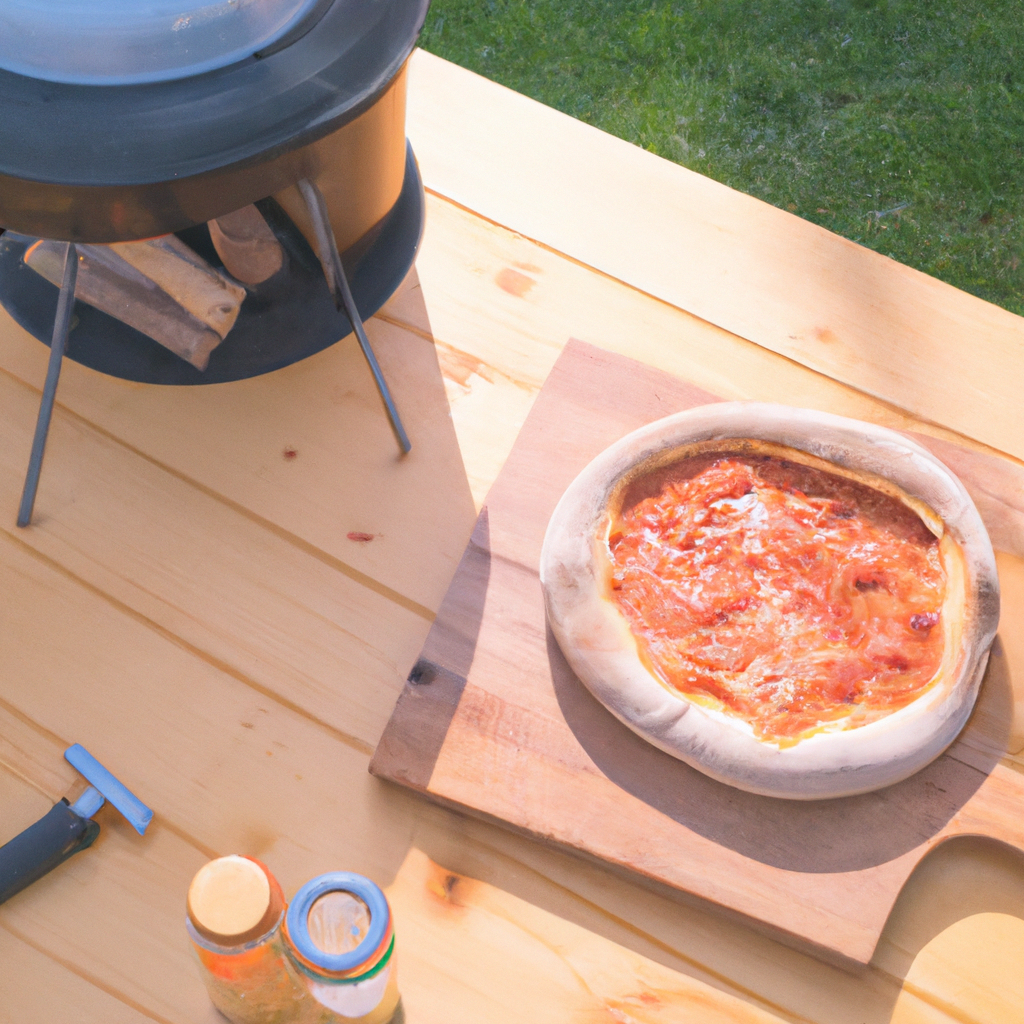 What are the essential tools needed for grilling pizza?