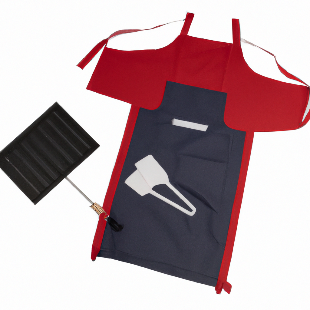 What are the benefits of using a waterproof grilling apron?