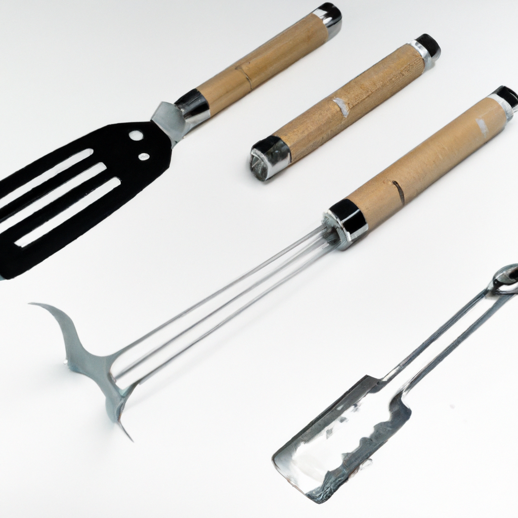 What are the accessories included with the Cave Tools barbecue spatula?