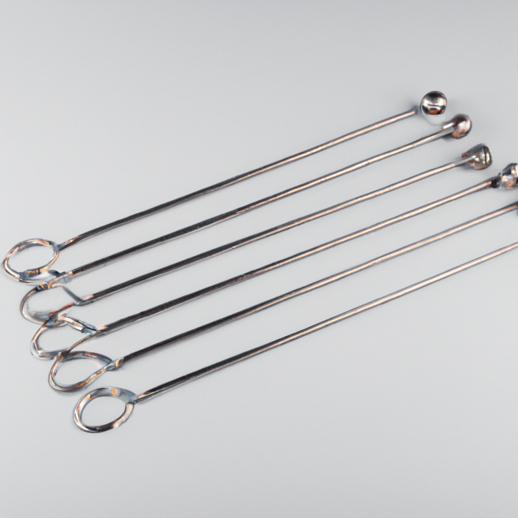 What are the advantages of using stainless steel grill skewers?