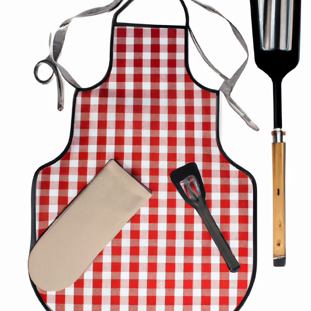 Are there any aprons specifically designed for professional grillers?