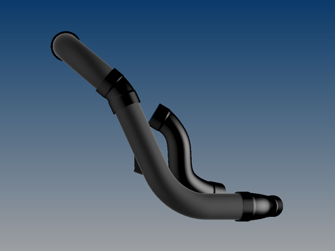 2021 Acura TLX Type-S Charge Pipe Rendering PRL