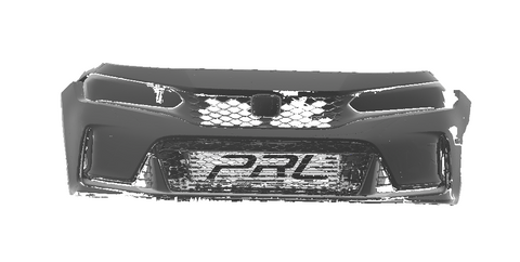 PRL Motorsports 2023+ Honda Civic Type-R FL5 Intercooler Upgrade Rendering