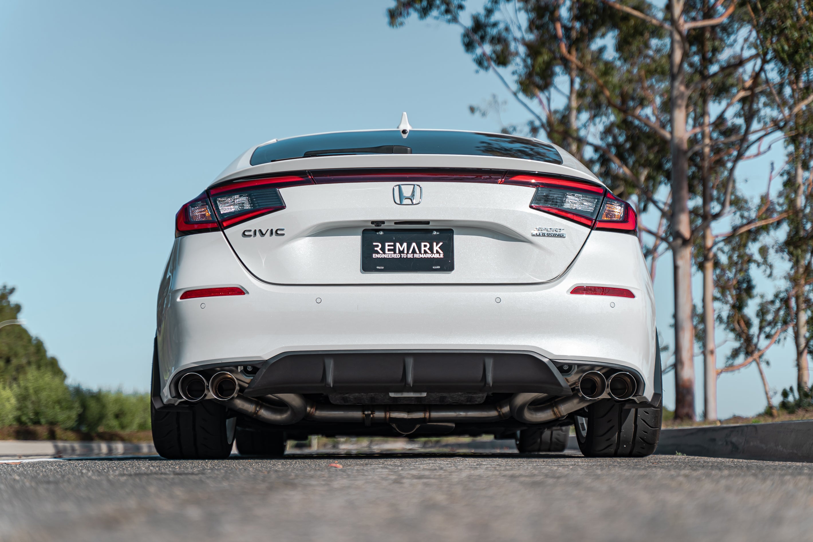 2023 honda civic sport exhaust