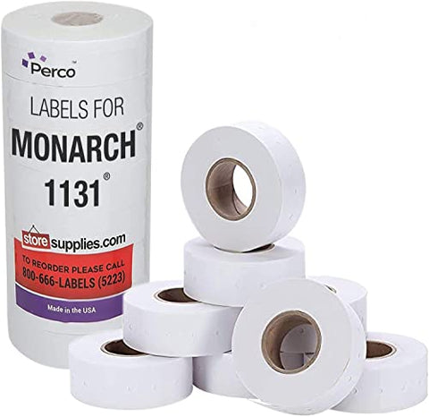 Pricing Labels for Monarch 1131 Price Gun – 2 Sleeves – Store Supplies