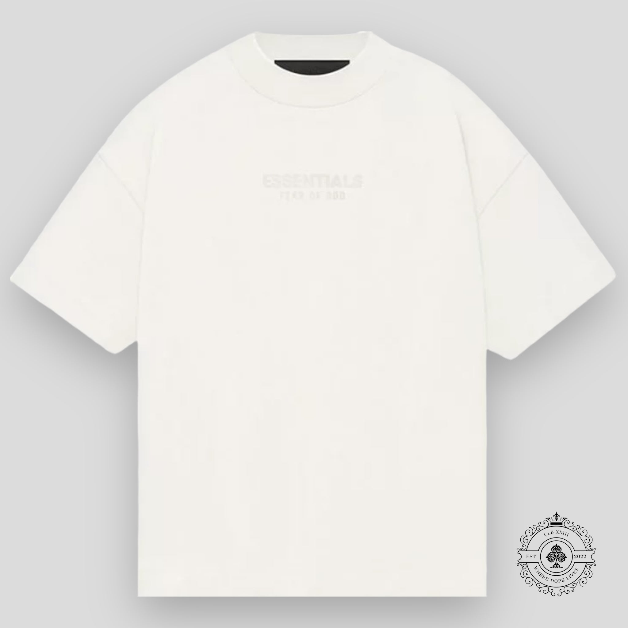 Fear Of God Essentials Tee SS24 in Cloud White