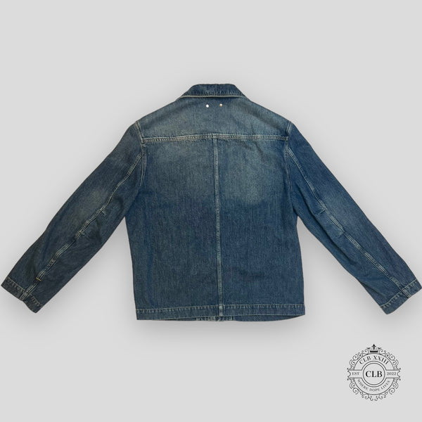 Louis Vuitton Destroyed Workwear Denim Jacket