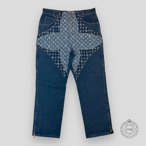 Louis Vuitton Monogram Tailored Denim Pants