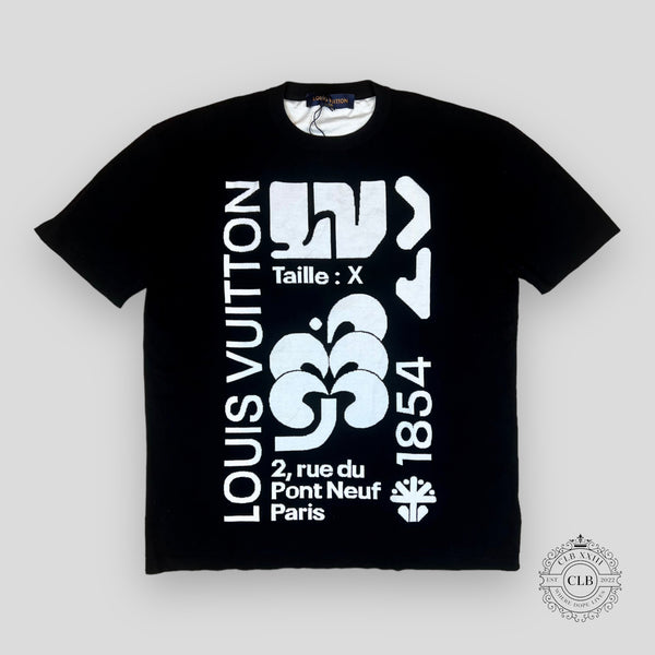 LOUIS VUITTON LV SPREAD EMBROIDERY T-SHIRT - BLACK – CLB XXIII