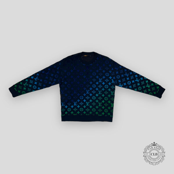 Louis Vuitton Gradient Monogram Fil Coup Sweatshirt Multicolor Men's - US