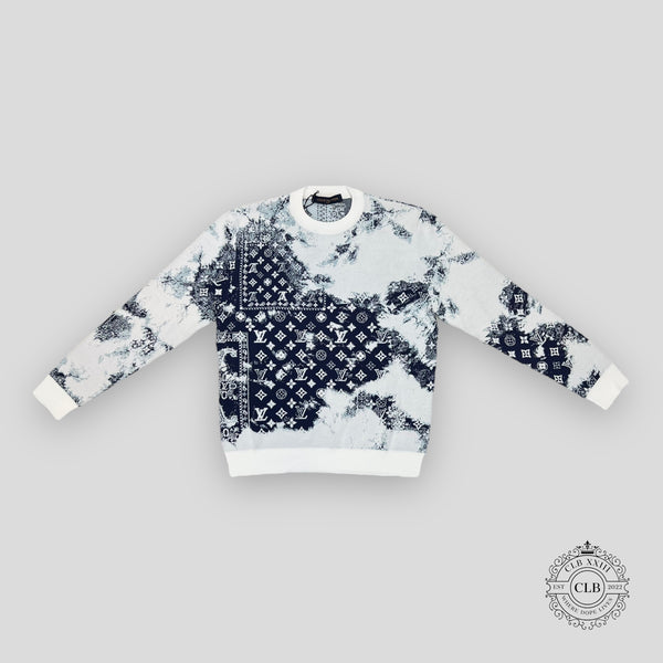 LOUIS VUITTON MONOGRAM GRADIENT SWEATSHIRT - NAVY – CLB XXIII