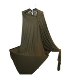 Nursing Cape with Buttons (available in Grey and Army Green)
