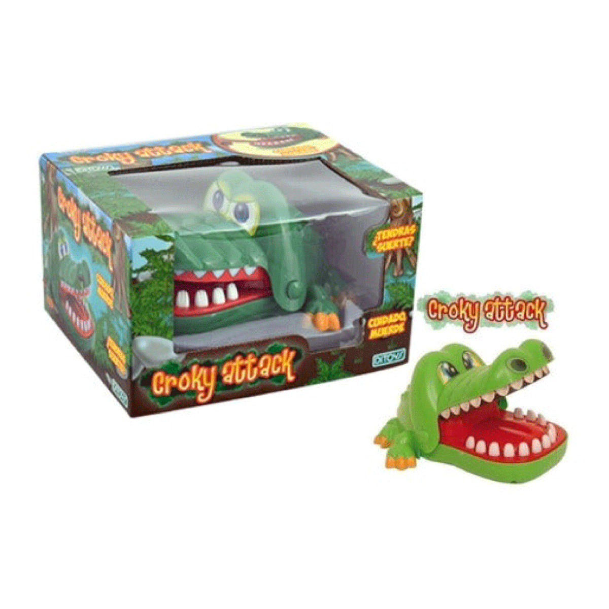 Juego Crocky Attack Game Cocodrilo Muerde Original Ditoys – JUGUETERIAS  MONOCOCO